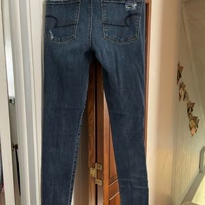 american eagle AEO denim X super stretch jeans size 0